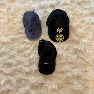 LOT OF hats New Era H&M Disney Mickey Mouse nike boys Kids' Hat Collection